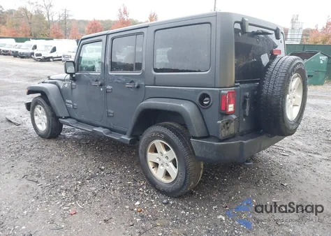 2018 Jeep Wrangler Jk Unlimited Sport S 4X4 z USA, uszkodzony, nr VIN 1C4HJWDGXJL807930